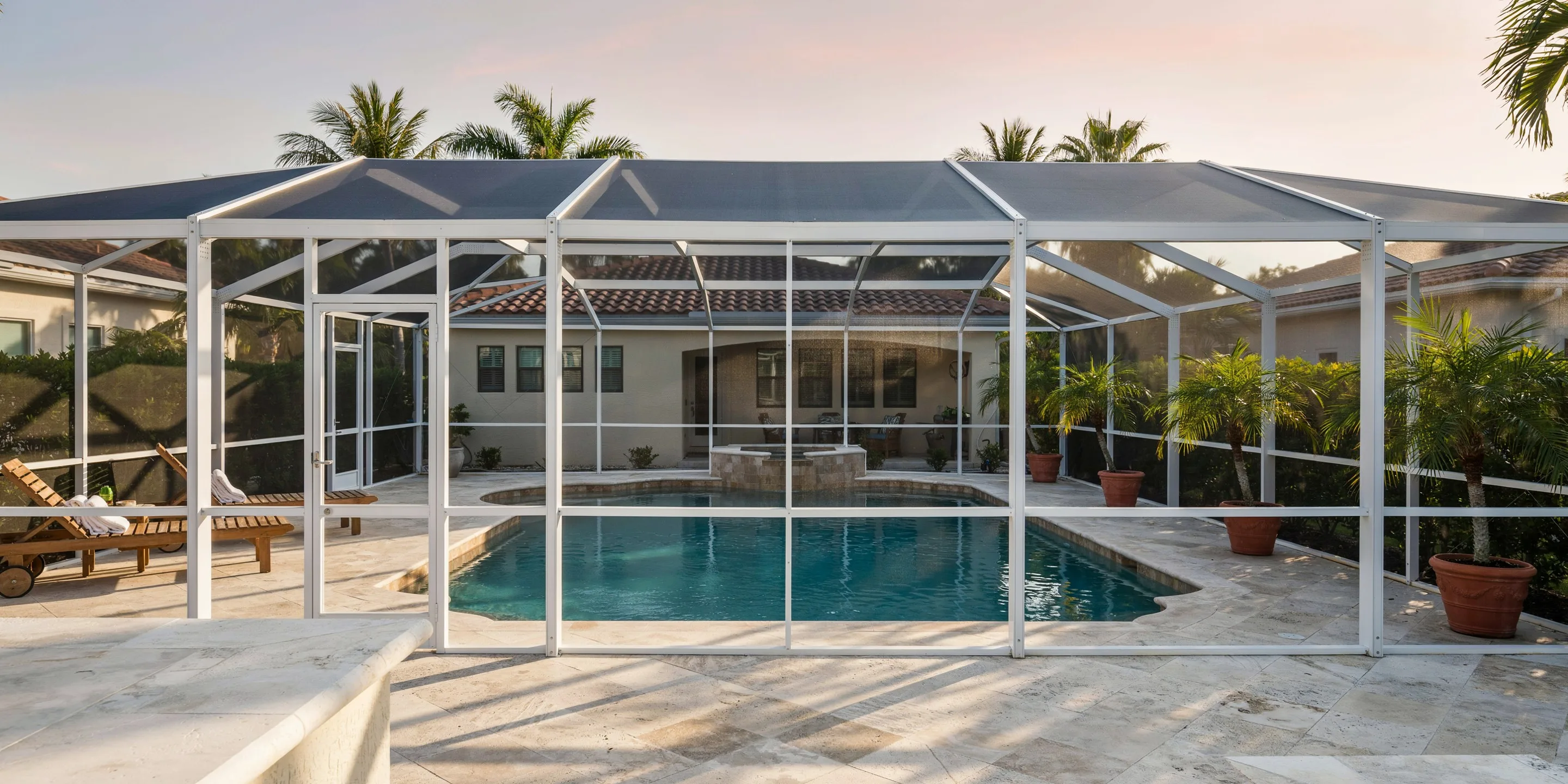 Pool Cage Rescreening in Sarasota, FL