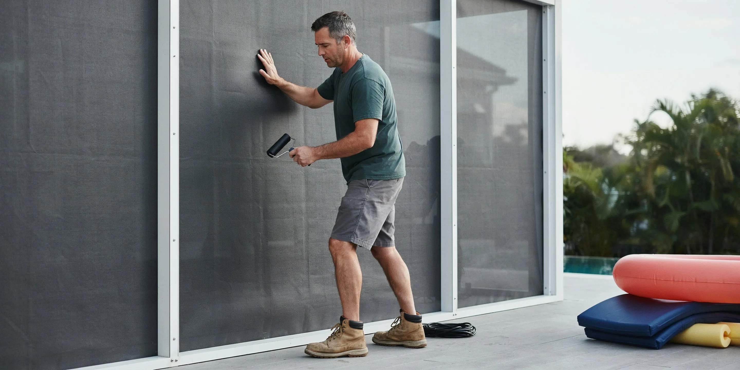 Screen Panel Repair in Sarasota, FL